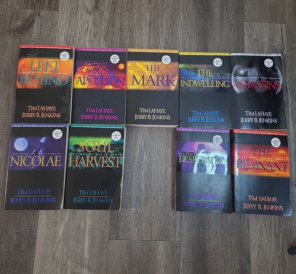 Left Behind Series - Assorted Book Set (Black/Multicolor) Missing #8